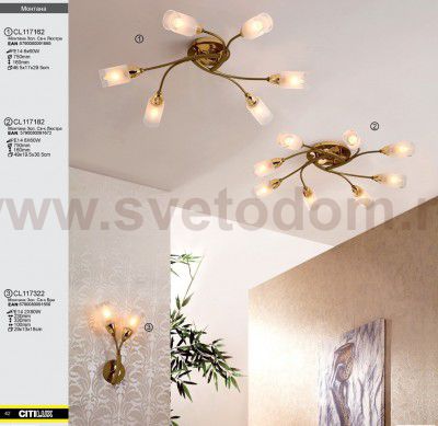 Люстра Citilux CL117182 Монтана