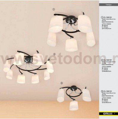 Люстра Citilux CL136131 Тайфун