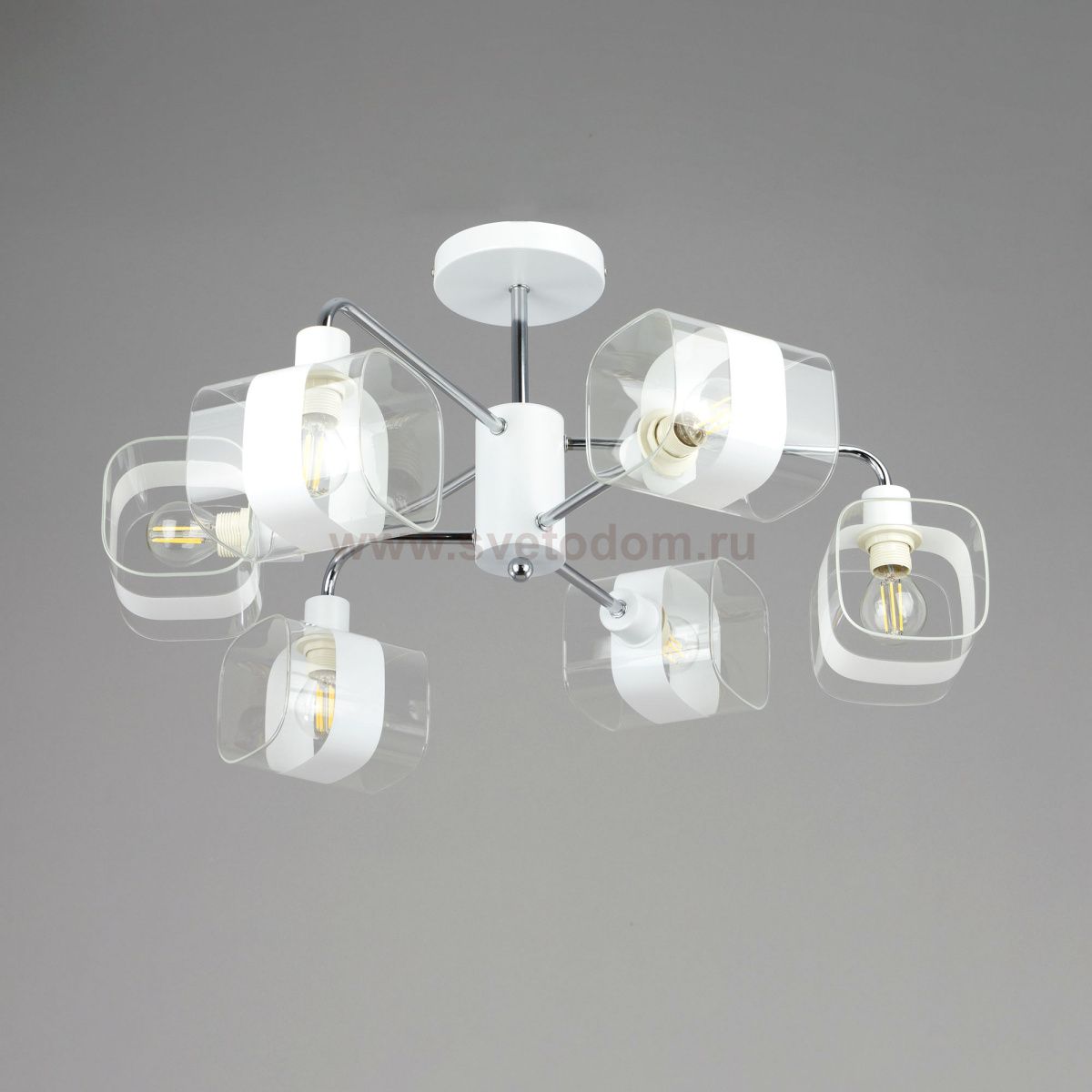 Люстра потолочная Citilux CL140160 Бертон