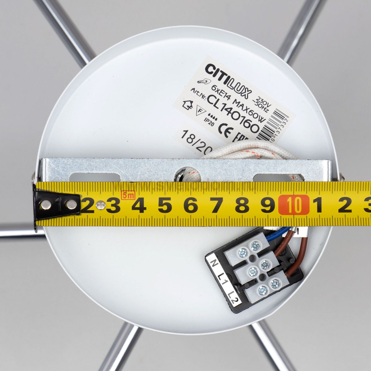 Люстра потолочная Citilux CL140160 Бертон