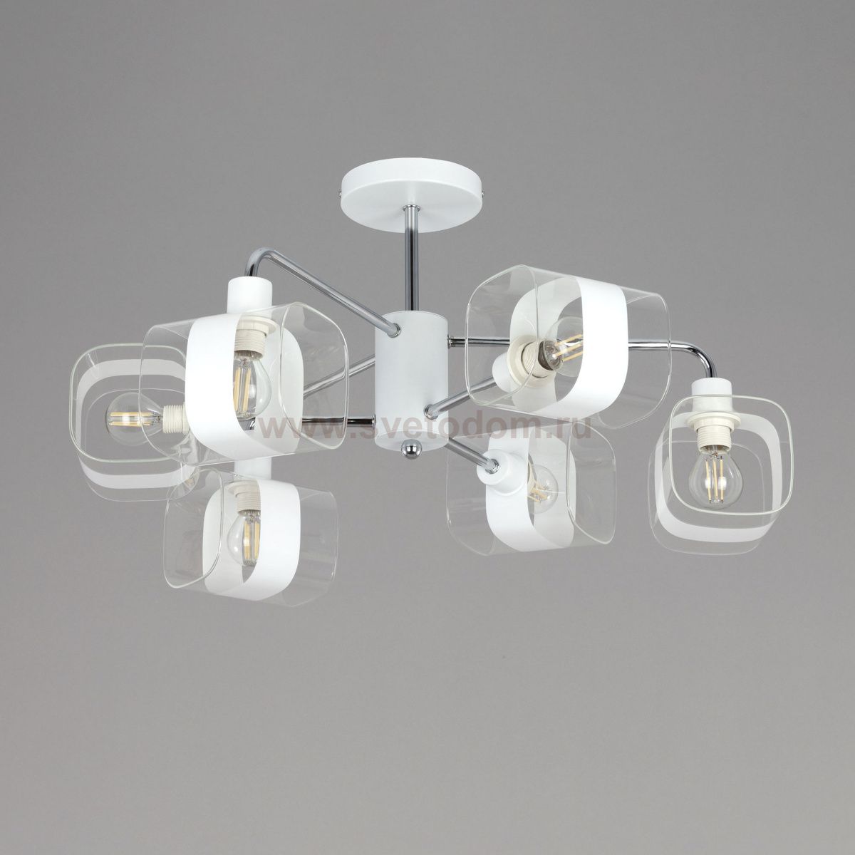 Люстра потолочная Citilux CL140160 Бертон