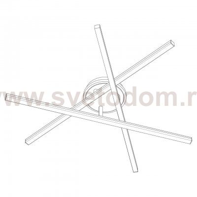 Люстра потолочная Citilux CL203631 Trent