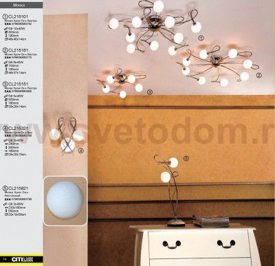 Светильник настенный бра Citilux CL215321 Монка