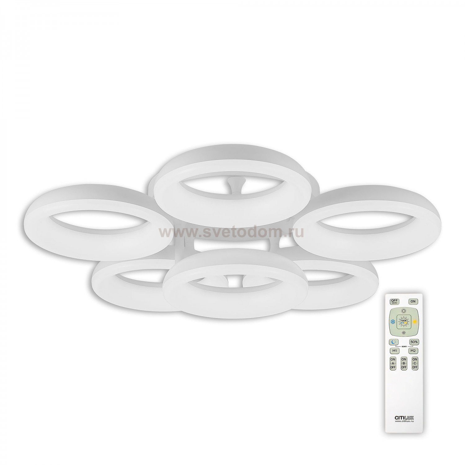 Люстра потолочная Citilux CL225160R Паркер