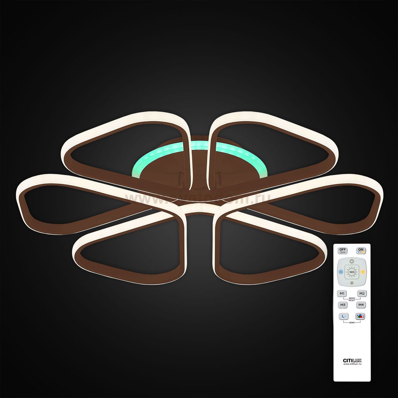 Люстра потолочная Citilux CL233275RGB Сезар