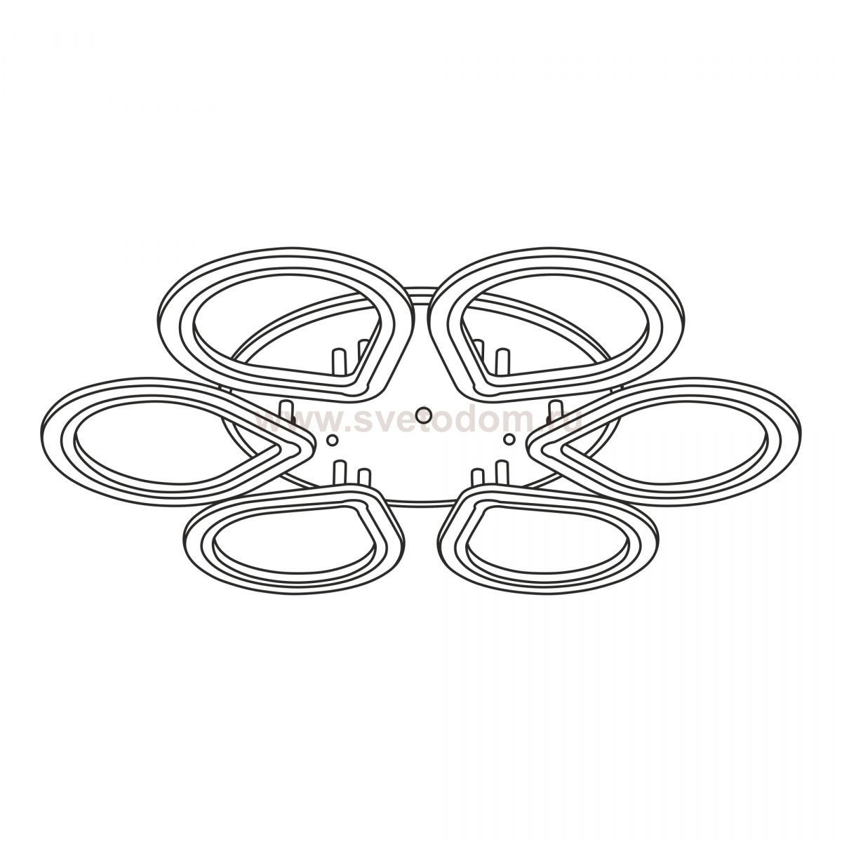 Люстра потолочная Citilux CL235A165E Транай Смарт