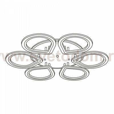 Люстра потолочная Citilux CL235A165E Транай Смарт