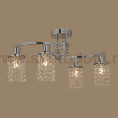Люстра потолочная хрустальная Citilux CL314141 Капри