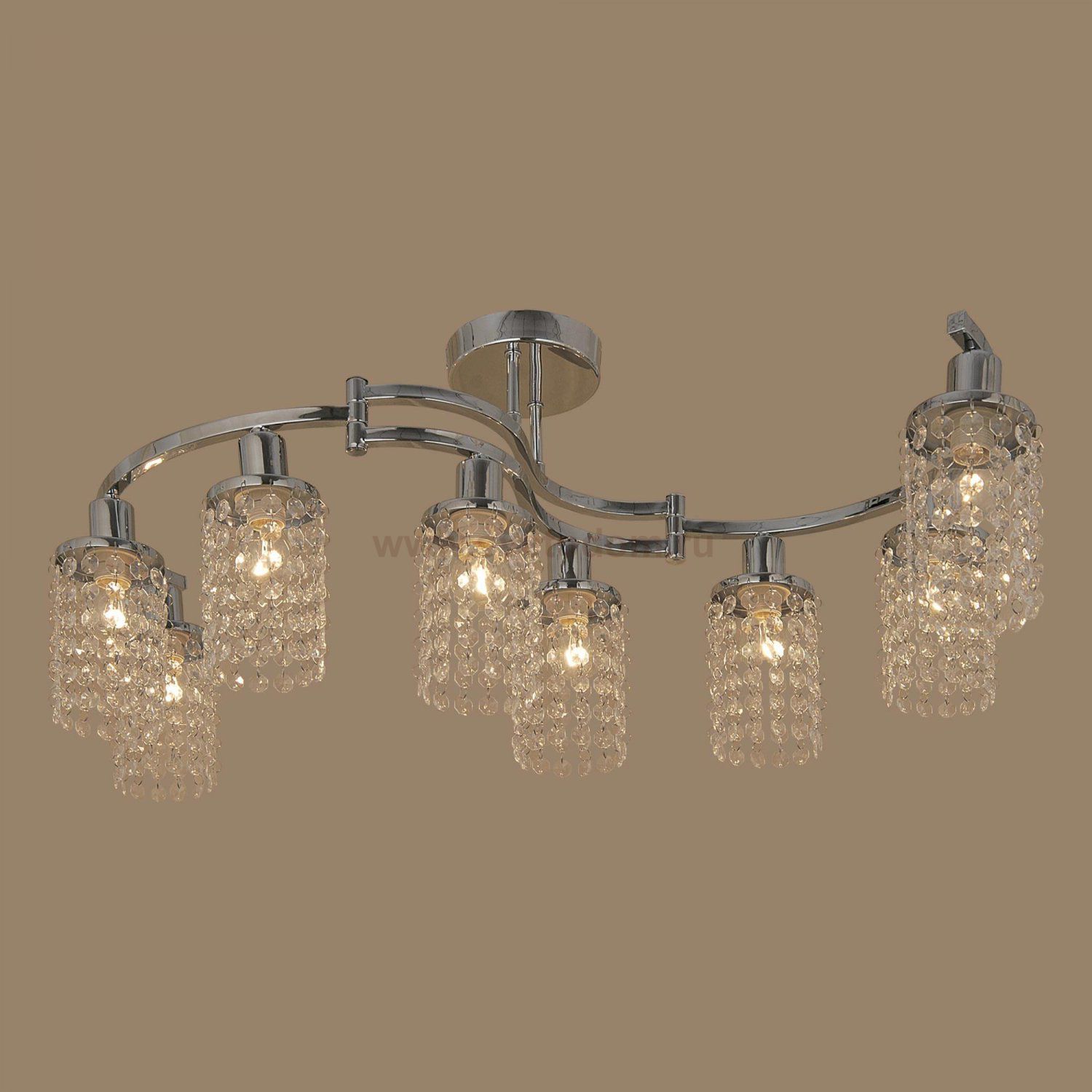 Люстра потолочная хрустальная Citilux CL314181 Капри