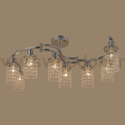 Люстра потолочная хрустальная Citilux CL314181 Капри
