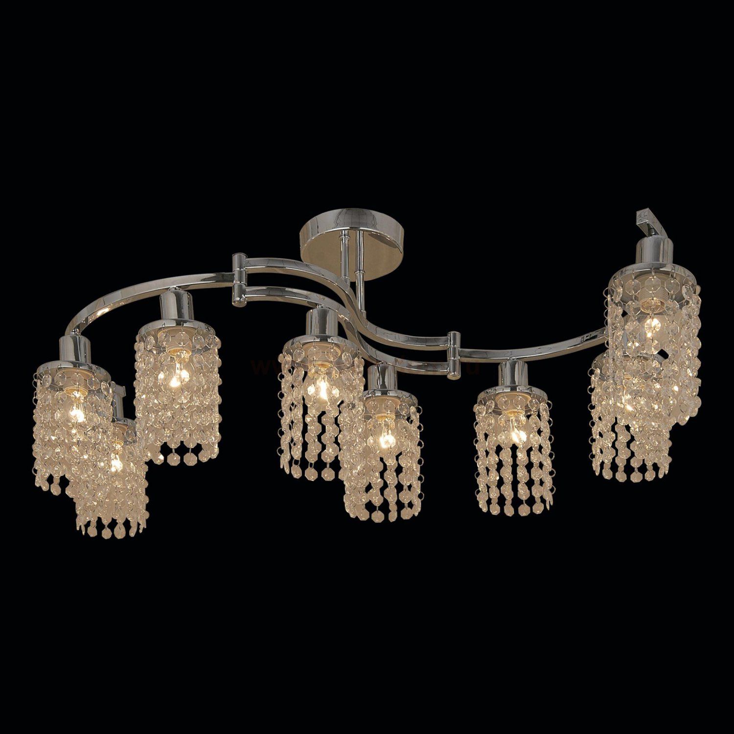 Люстра потолочная хрустальная Citilux CL314181 Капри