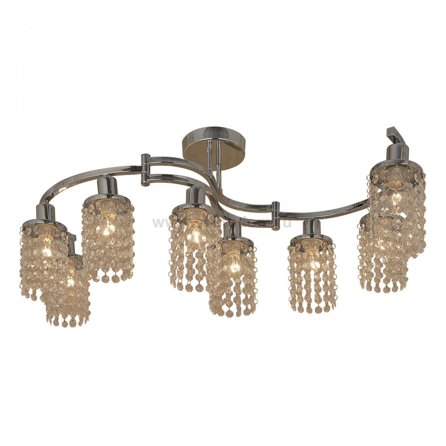 Люстра потолочная хрустальная Citilux CL314181 Капри