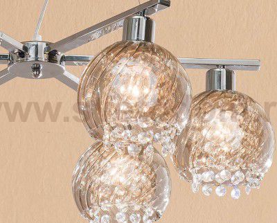 Люстра подвесная хрустальная Citilux CL317161 Бейт