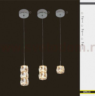 Подвесной светильник Citilux CL320021 Спектра