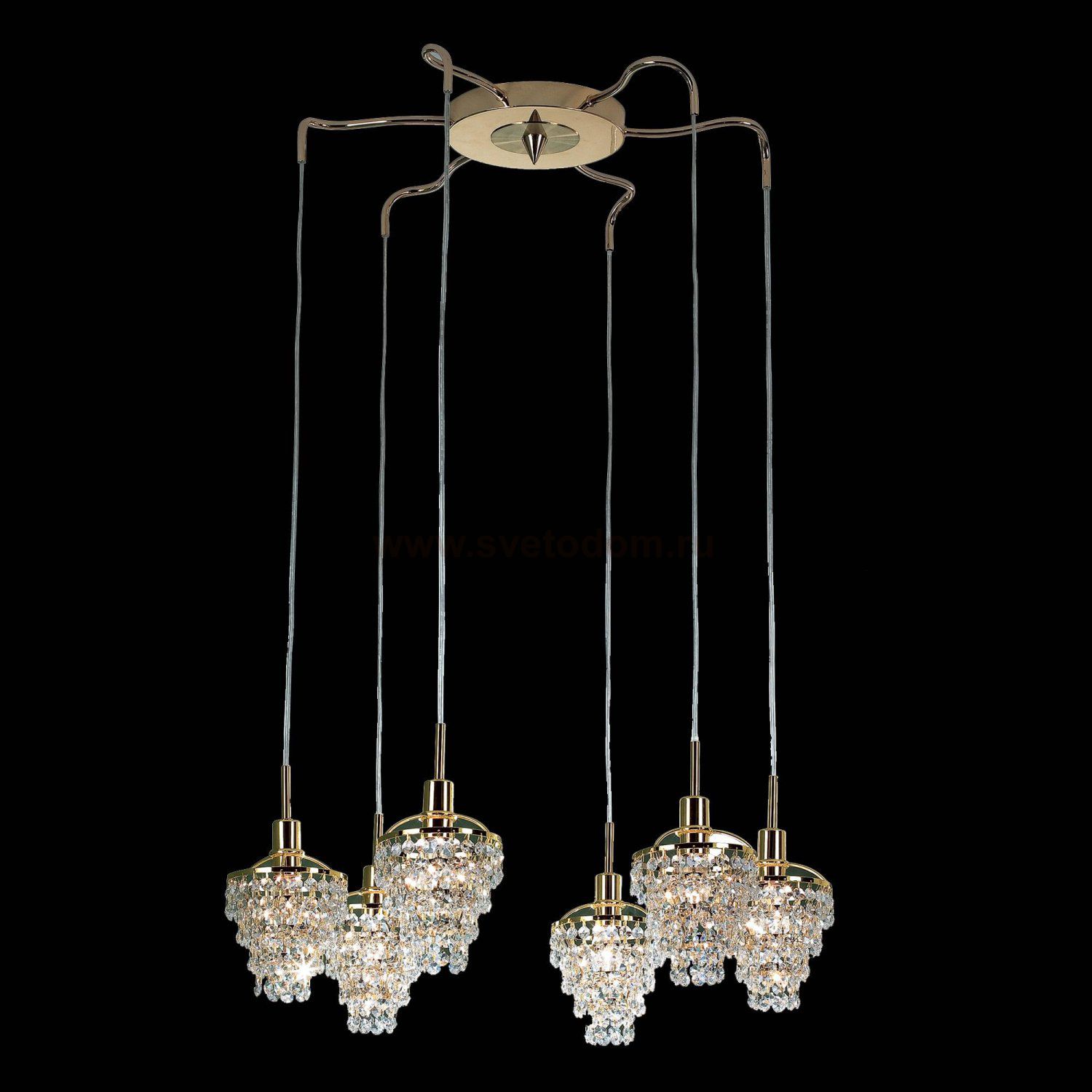 Люстра подвесная Citilux CL322261 Контур