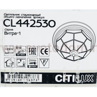 Светильник накладной Citilux CL442530 Витра-1