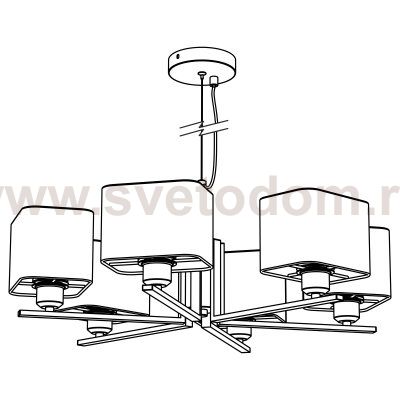 Люстра подвесная Citilux CL469265 Тильда