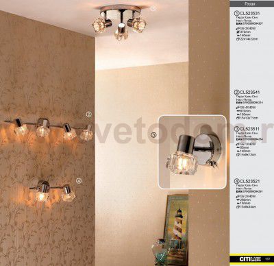 Светильник поворотный спот Citilux CL523521 Герда