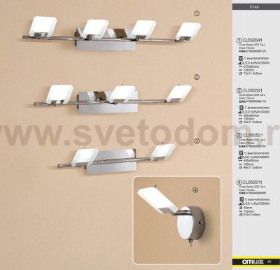 Светильник поворотный спот Citilux CL550541 Стив