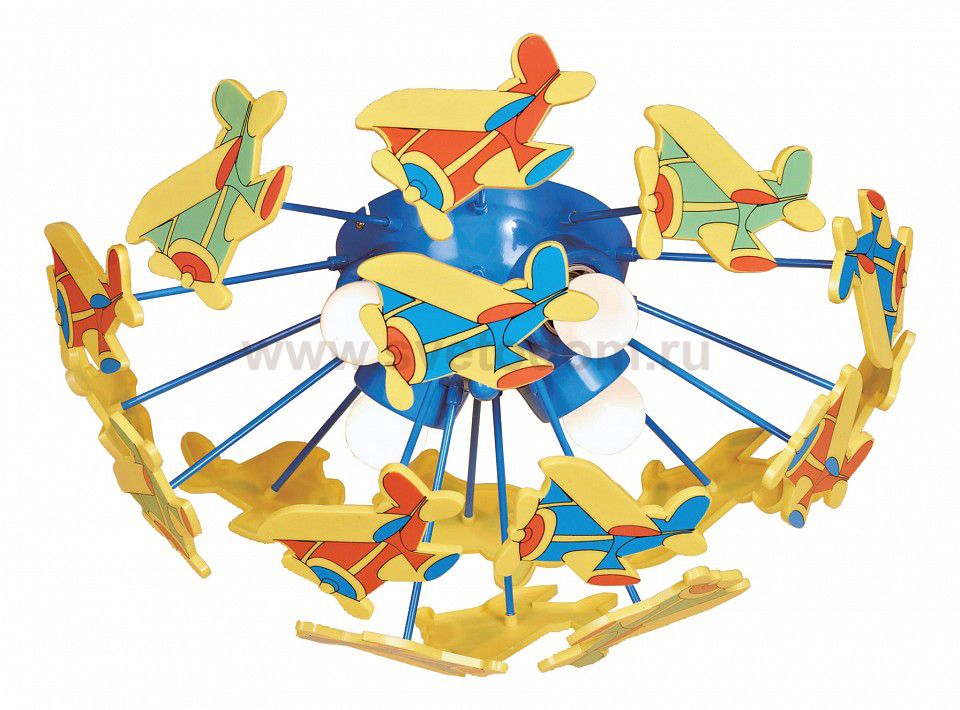 Люстра потолочная в детскую Citilux CL603141 Самолетики