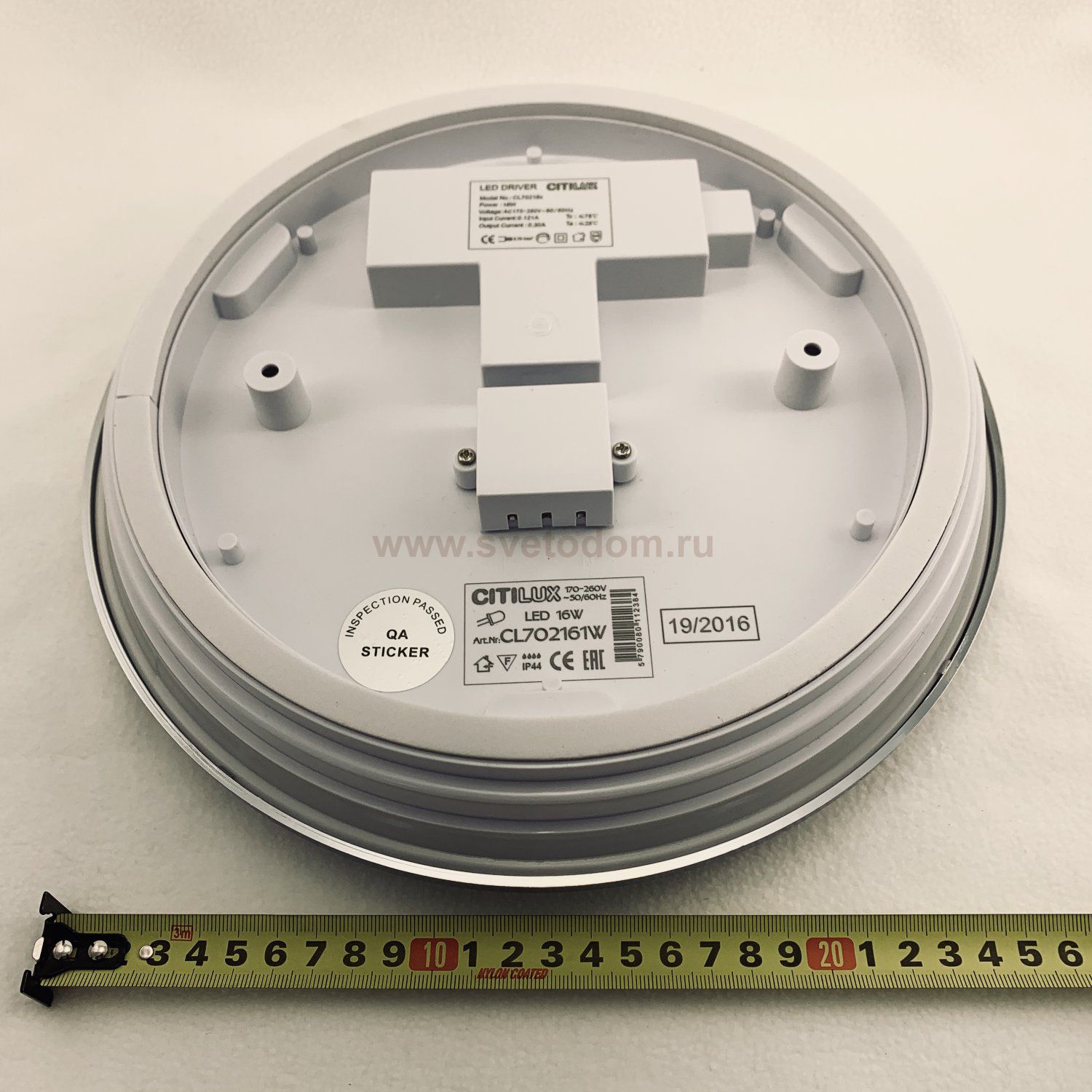 Светильник настенно-потолочный Citilux CL702161W Луна