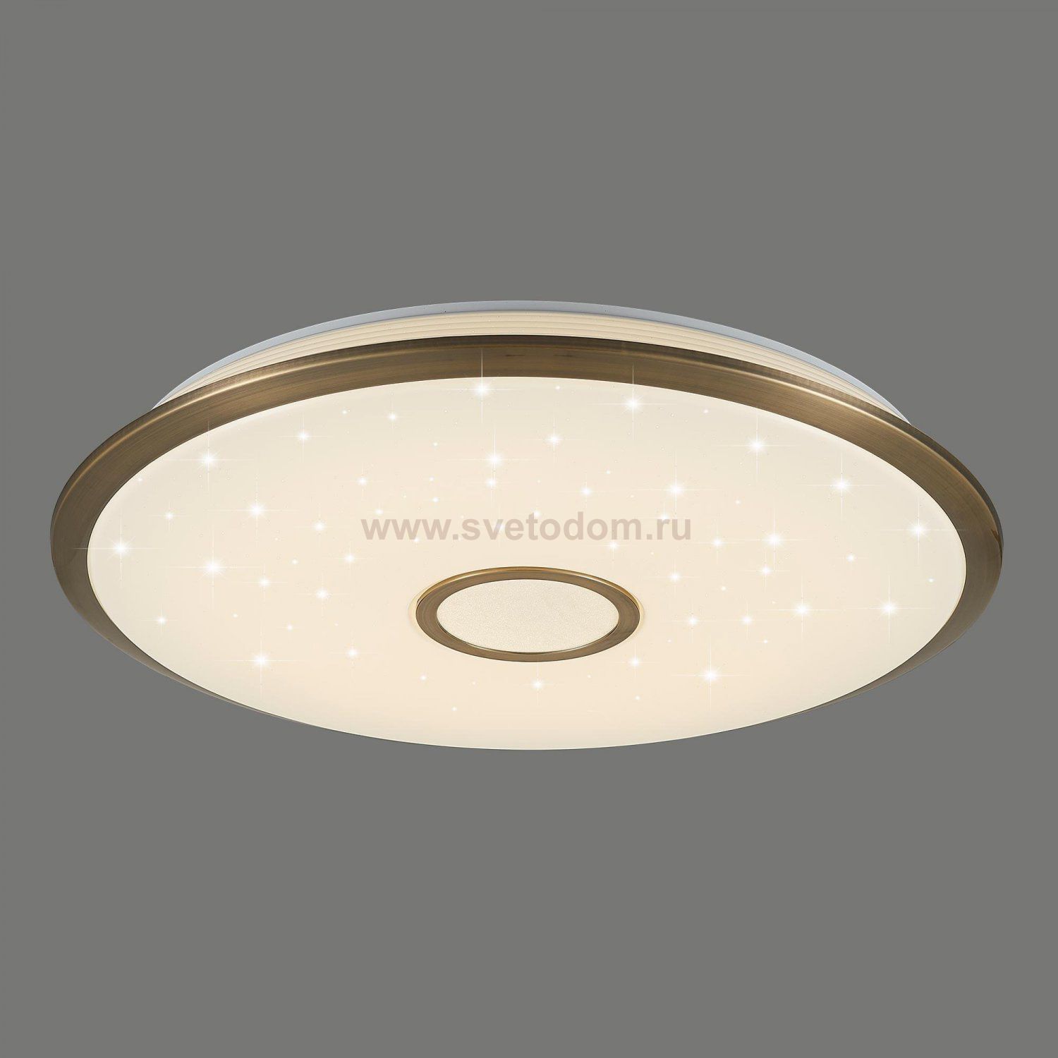 Светильник диодный с пультом CL703103R Старлайт бронза