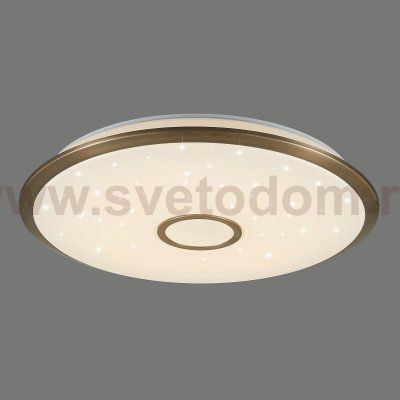 Светильник диодный с пультом CL703103R Старлайт бронза