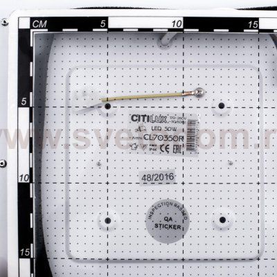 Светильник диодный с пультом CL70355R СтарЛайт венге