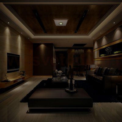 Светильник диодный с пультом CL70355R СтарЛайт венге