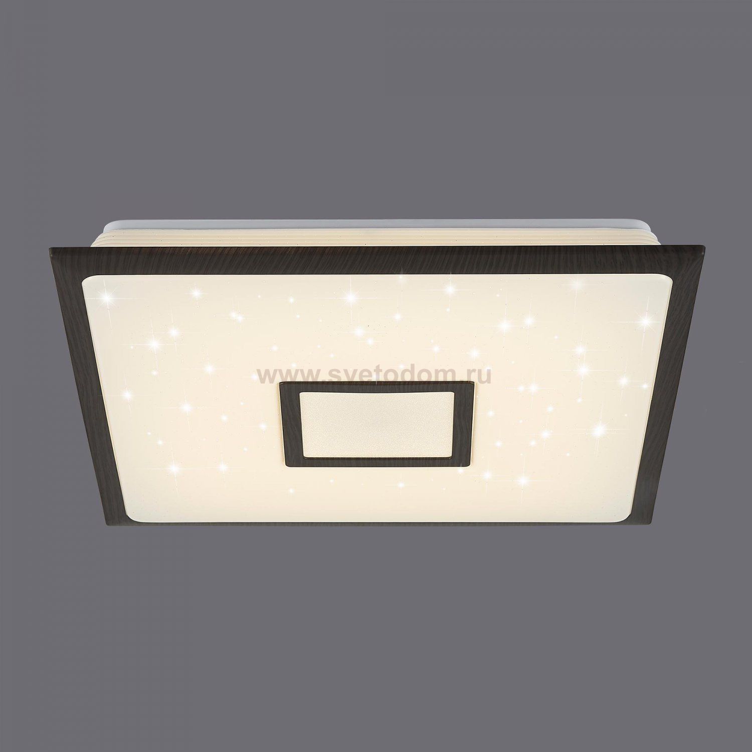 Светильник диодный с пультом CL70355R СтарЛайт венге