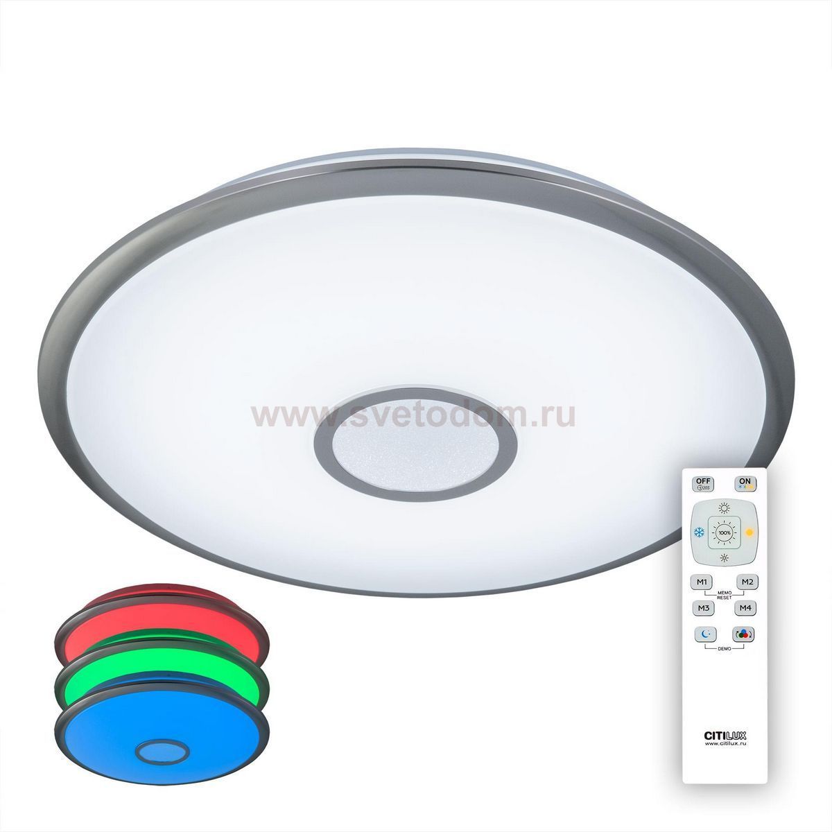 Люстра потолочная Citilux CL70380mRGB Старлайт