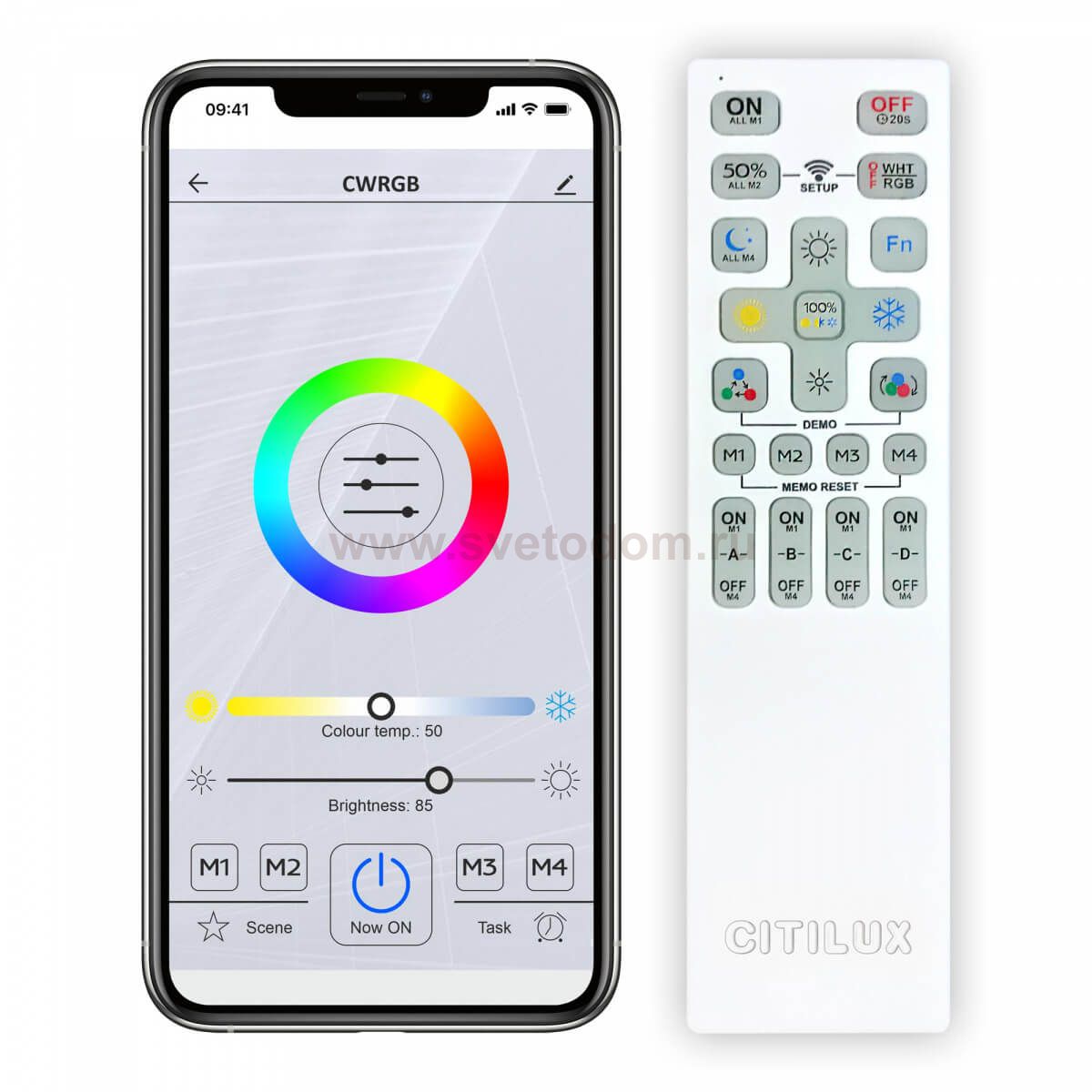 Люстра потолочная Citilux CL703A201G Старлайт Смарт