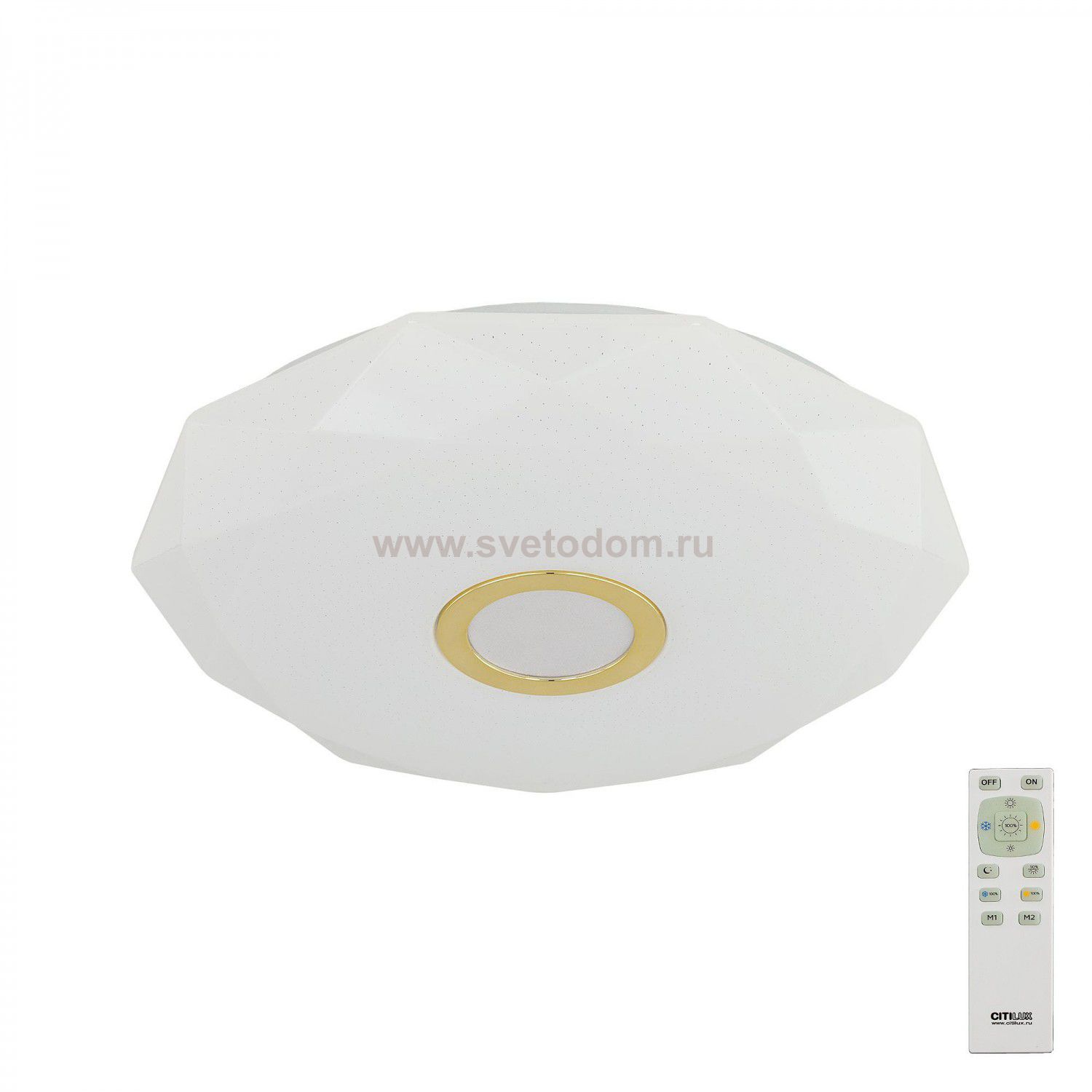 Светильник с пультом Citilux CL71342R Диамант