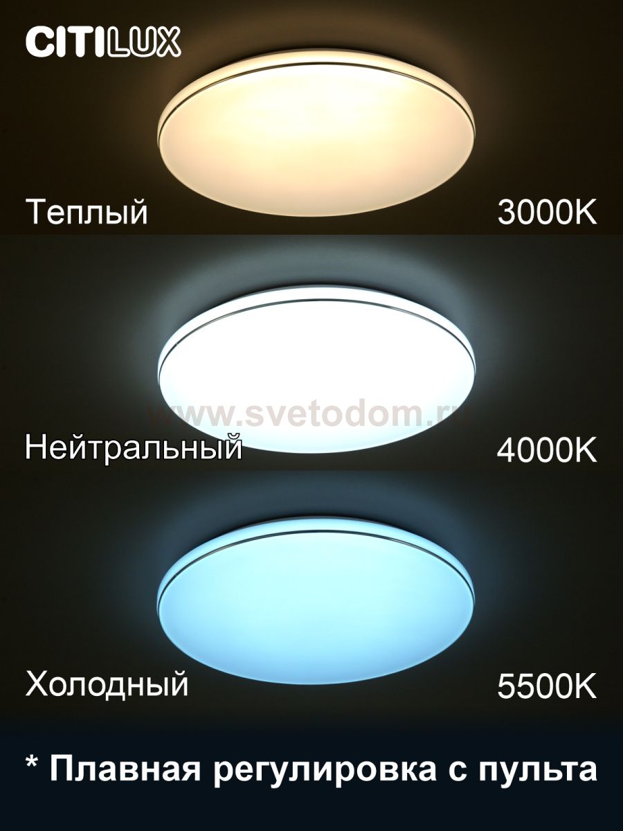 Светильник потолочный Citilux CL725480G