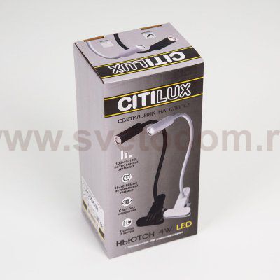 Лампа на прищепке Citilux CL803061N Ньютон