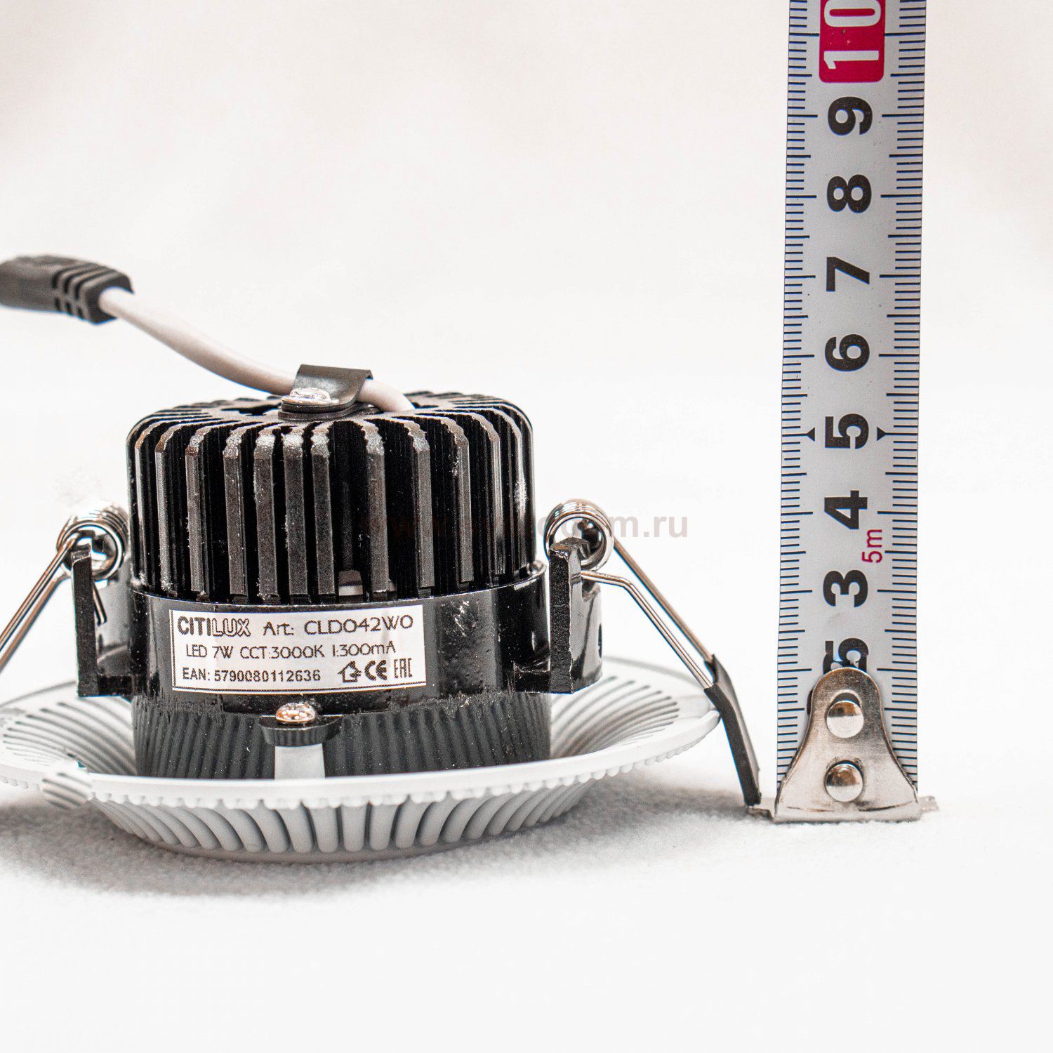 Встраиваемый светильник Citilux CLD042W0 Дзета