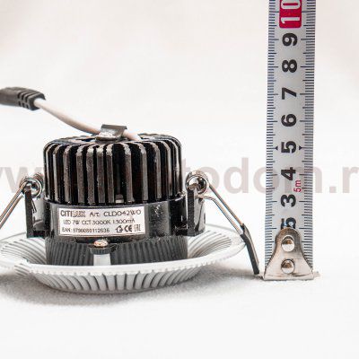 Встраиваемый светильник Citilux CLD042W0 Дзета