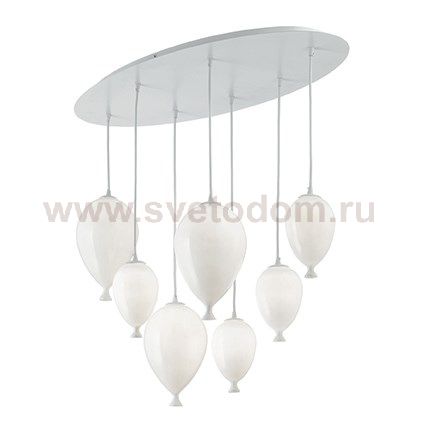 Люстра Ideal Lux CLOWN SP7 BIANCO