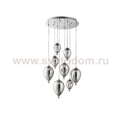 Потолочный светильник Ideal lux CLOWN SP8 CROMO (100913)