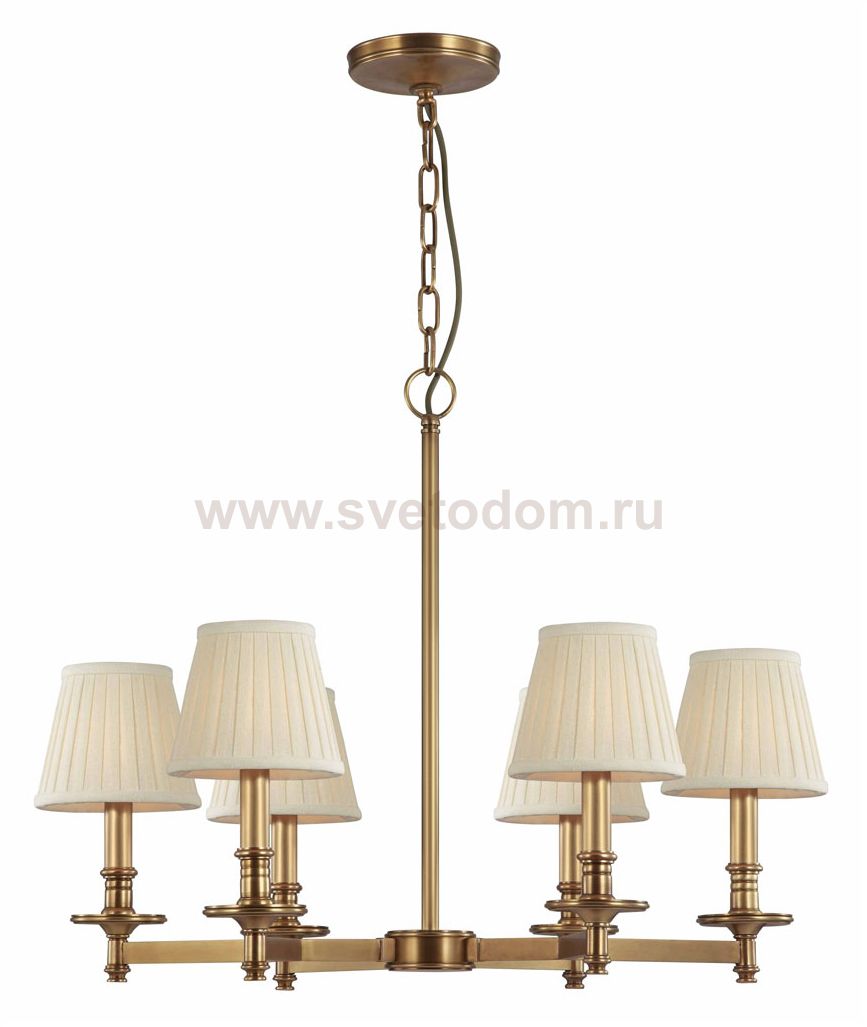 Люстра Cloyd RAGTIME C6 / D66 см - латунь (арт.10113)