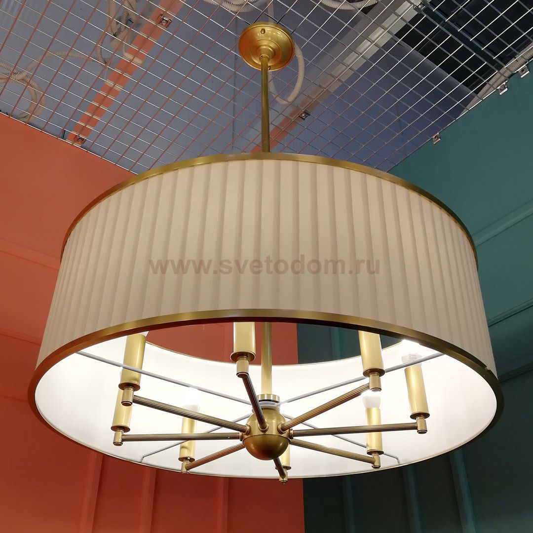 Люстра Cloyd KLINE C6 / D62 см - латунь (арт.10171)