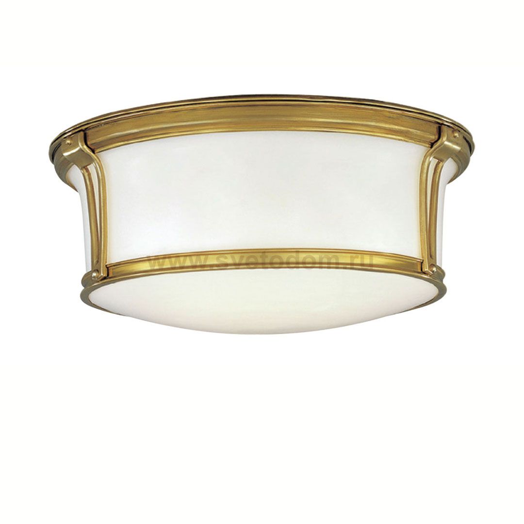 Потолочный светильник Cloyd PINT FM2 / D26 см - латунь (арт.10198)