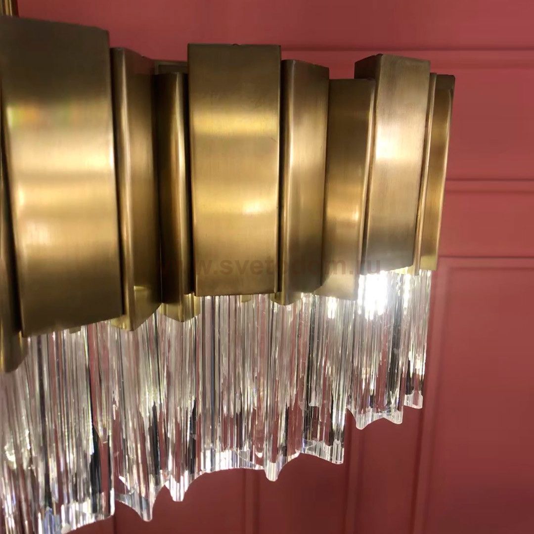 Люстра Cloyd CANTATA C9 / D70 см - латунь (арт.10255)