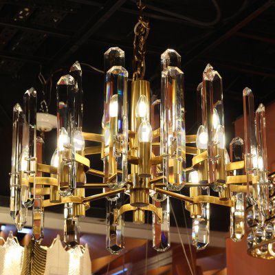 Люстра Cloyd ESTRADA C12 / D65 см - латунь темная (арт.10273)