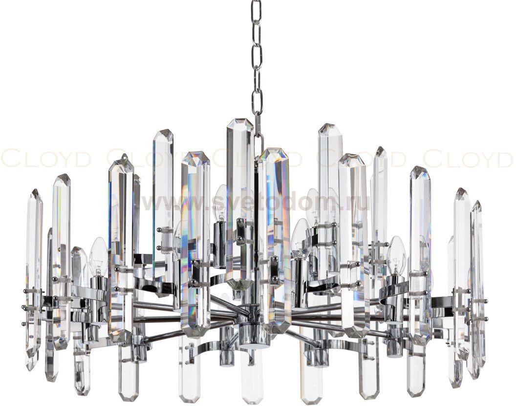 Люстра Cloyd ESTRADA C15 / D85 см - хром (арт.10275)