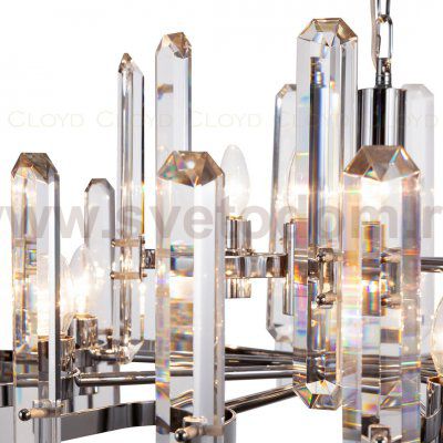 Люстра Cloyd ESTRADA C15 / D85 см - хром (арт.10275)