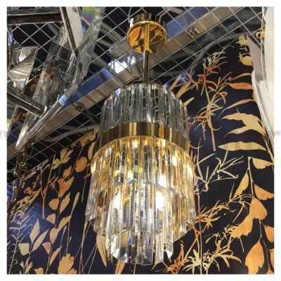 Подвесной светильник Cloyd BROTIGAN-A P4 / D20 см - золото (арт.10278)