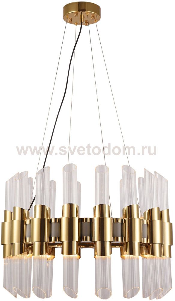 Люстра Cloyd OCTET C16 / D60 см - золото (арт.10292)