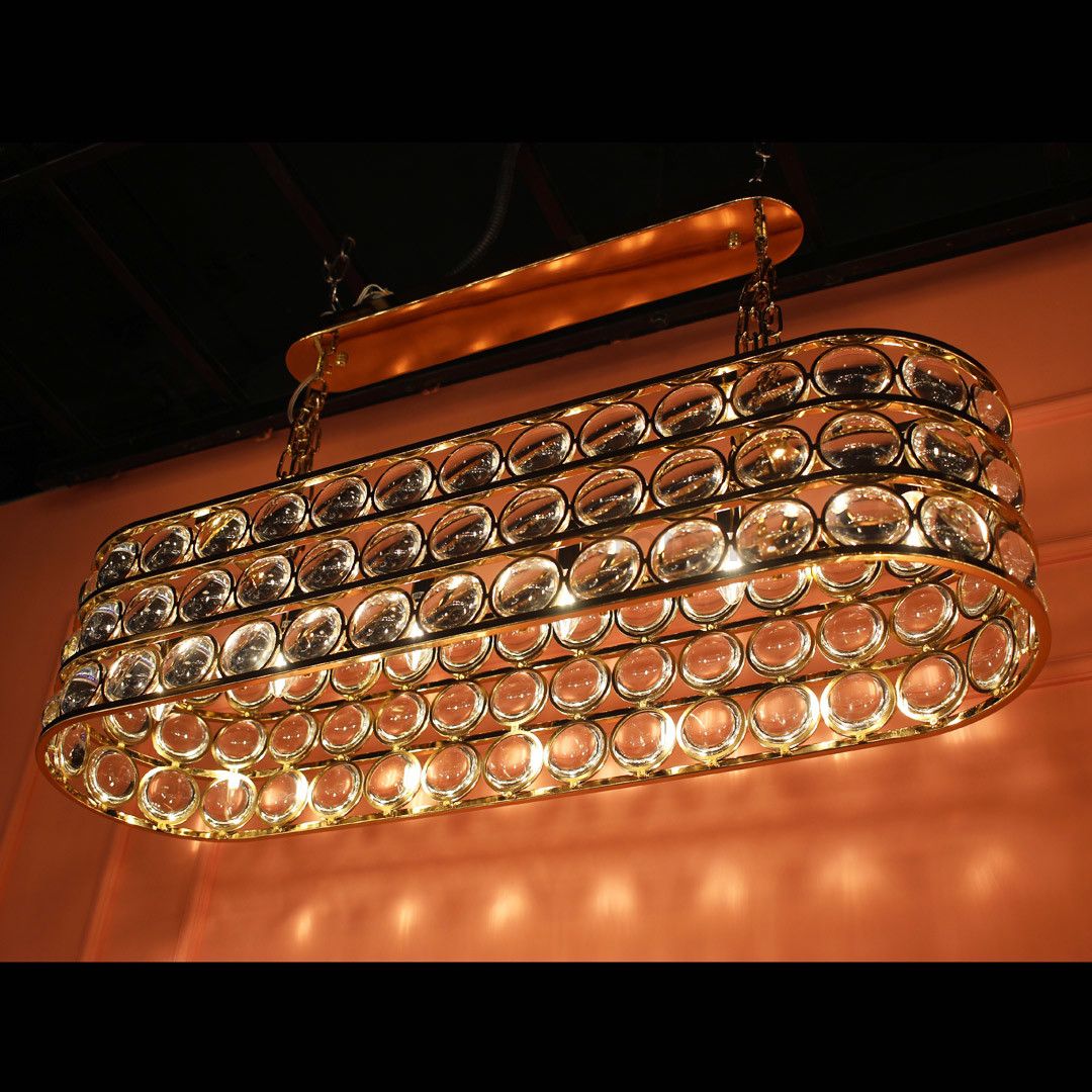 Люстра Cloyd VALENT C6 / L100 см - золото (арт.10294)