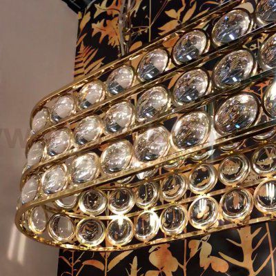 Люстра Cloyd VALENT C6 / L100 см - золото (арт.10294)